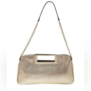 Michael Kors Glamorous Gold Berkley Clutch – NWT+ Dust Bag